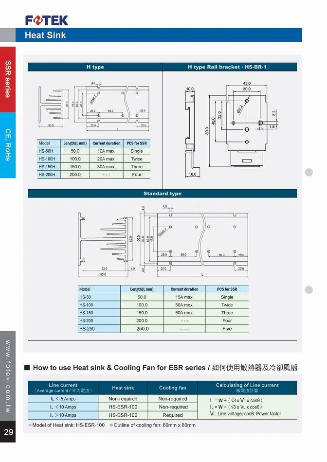 臺灣陽明HPR系列高功率型固態繼電器